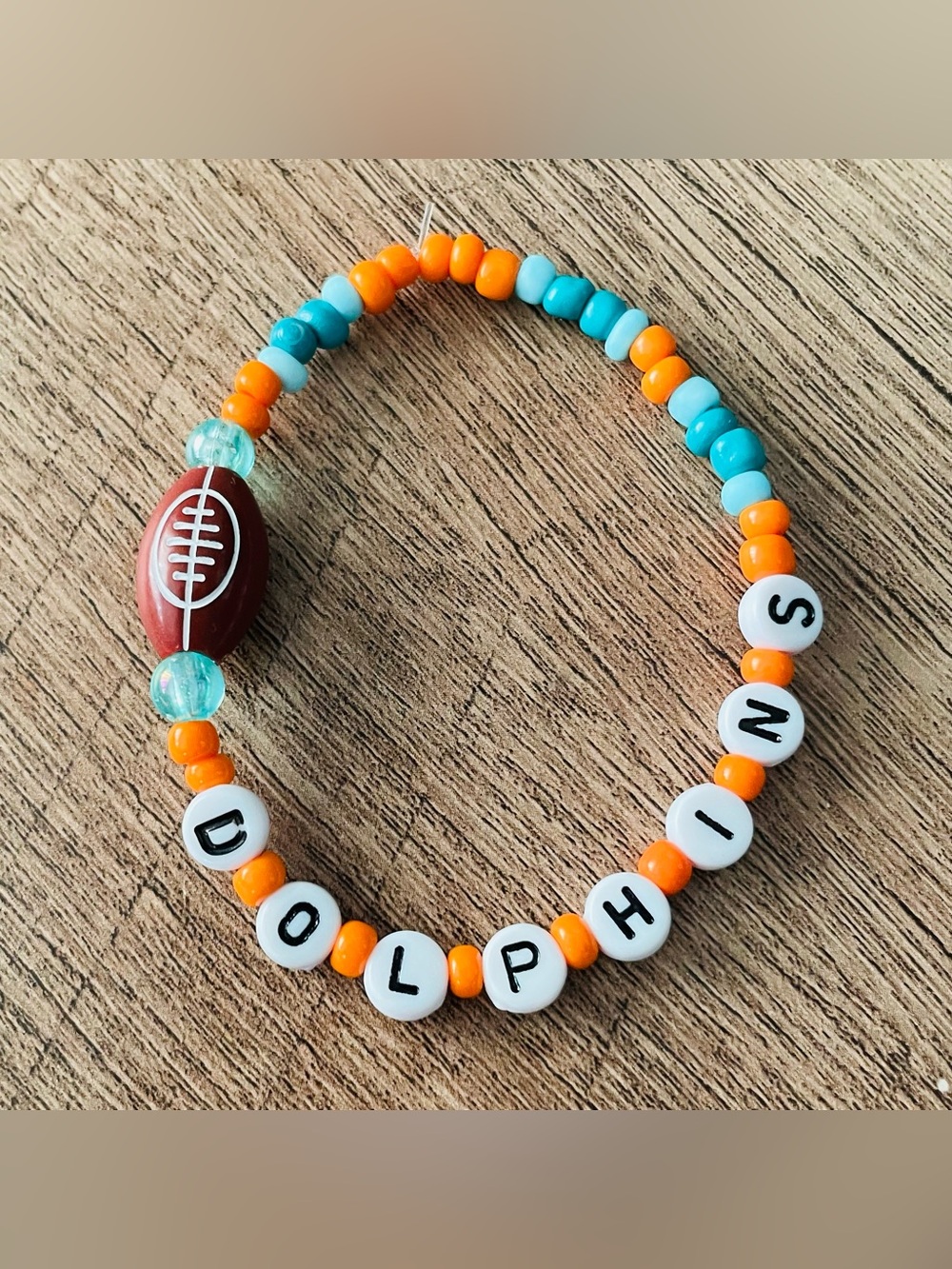 Miami Dolphins Bracelets - Picture 2 of 4